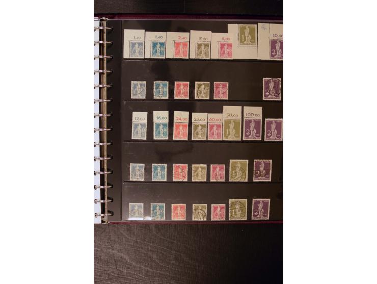 1948/52, hochwertiger postfrischer und gestempelter Bestand, dabei Mi.-Nr. 1-20(10), 21-34(5), 35-41(2), 42-60(5), 61-63(2), 
