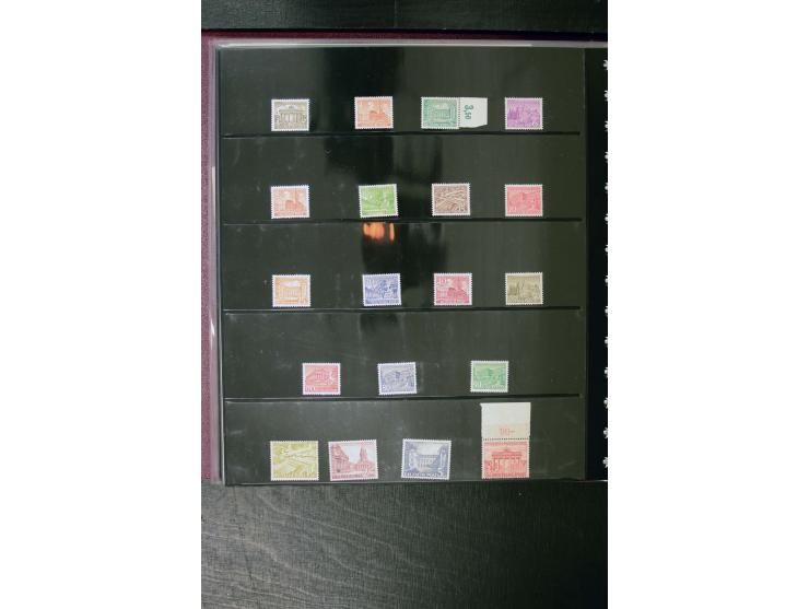1948/52, hochwertiger postfrischer und gestempelter Bestand, dabei Mi.-Nr. 1-20(10), 21-34(5), 35-41(2), 42-60(5), 61-63(2), 