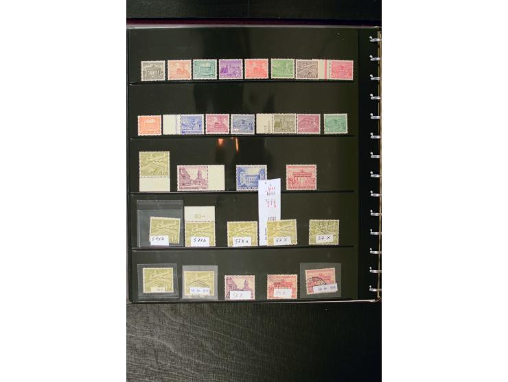 1948/52, hochwertiger postfrischer und gestempelter Bestand, dabei Mi.-Nr. 1-20(10), 21-34(5), 35-41(2), 42-60(5), 61-63(2), 