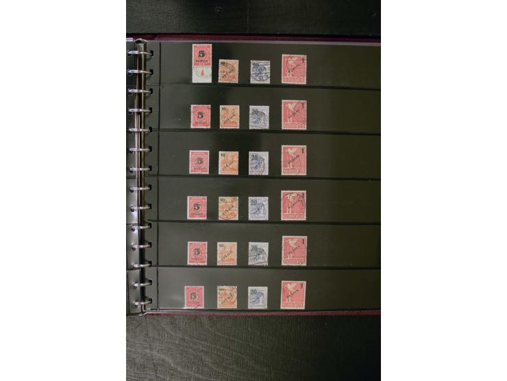 1948/52, hochwertiger postfrischer und gestempelter Bestand, dabei Mi.-Nr. 1-20(10), 21-34(5), 35-41(2), 42-60(5), 61-63(2), 