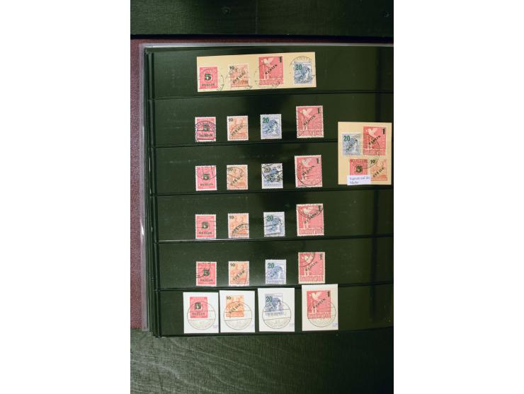 1948/52, hochwertiger postfrischer und gestempelter Bestand, dabei Mi.-Nr. 1-20(10), 21-34(5), 35-41(2), 42-60(5), 61-63(2), 