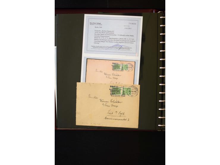 1948/52, hochwertiger postfrischer und gestempelter Bestand, dabei Mi.-Nr. 1-20(10), 21-34(5), 35-41(2), 42-60(5), 61-63(2), 