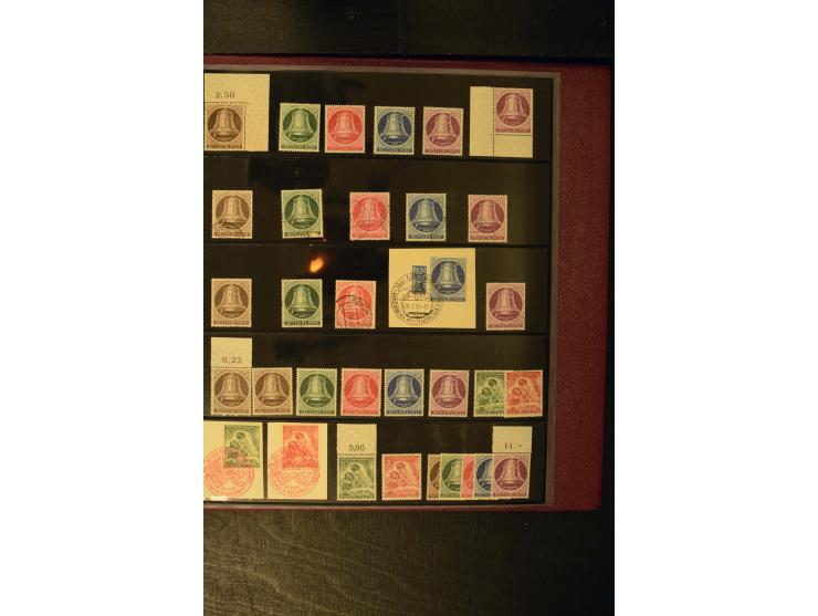 1948/52, hochwertiger postfrischer und gestempelter Bestand, dabei Mi.-Nr. 1-20(10), 21-34(5), 35-41(2), 42-60(5), 61-63(2), 