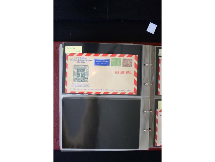 1952/90, Privatganzsachen-Sammlung mit ca. 1300 Umschlägen, Karten, Streifbändern etc., ungebraucht und gestempelt mit Double