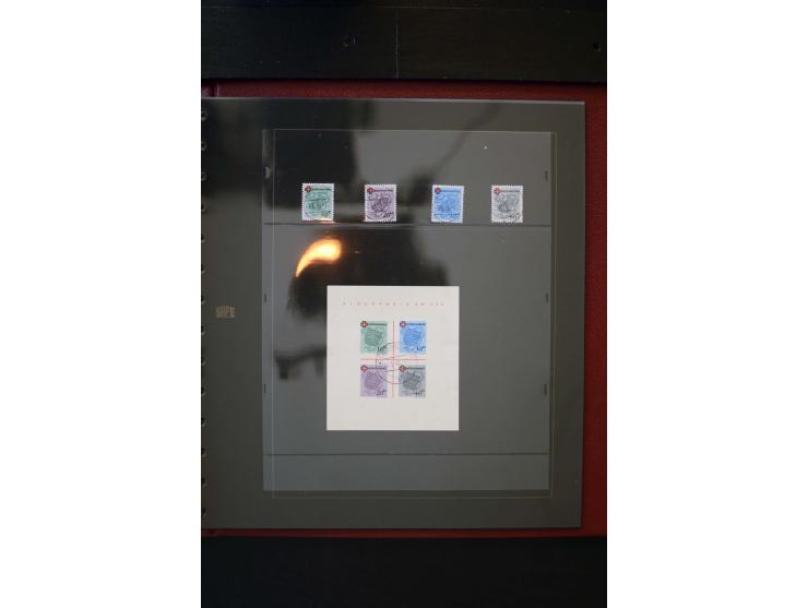 1945/49, in den Hauptnummern weit überkomplette Sammlung mit vielen weiteren Besonderheiten wie Mi.-Nr. 11-13 vL, Baden Block