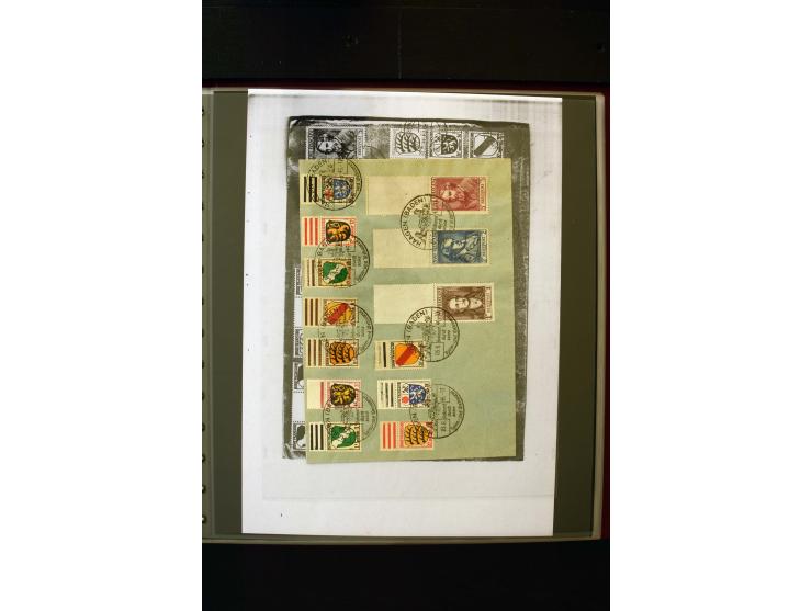 1945/49, in den Hauptnummern weit überkomplette Sammlung mit vielen weiteren Besonderheiten wie Mi.-Nr. 11-13 vL, Baden Block