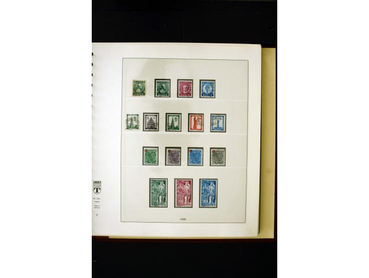1945/49, postfrische und ungebrauchte in den Hauptnummern kpl. Sammlung mit Konstanz II, dazu gestempelte Sammlung teils sign