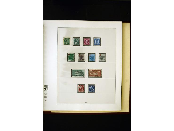 1945/49, postfrische und ungebrauchte in den Hauptnummern kpl. Sammlung mit Konstanz II, dazu gestempelte Sammlung teils sign