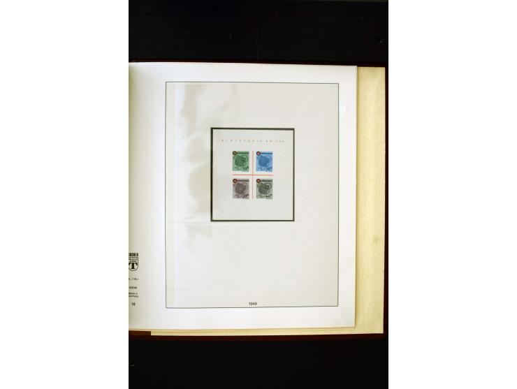 1945/49, postfrische und ungebrauchte in den Hauptnummern kpl. Sammlung mit Konstanz II, dazu gestempelte Sammlung teils sign