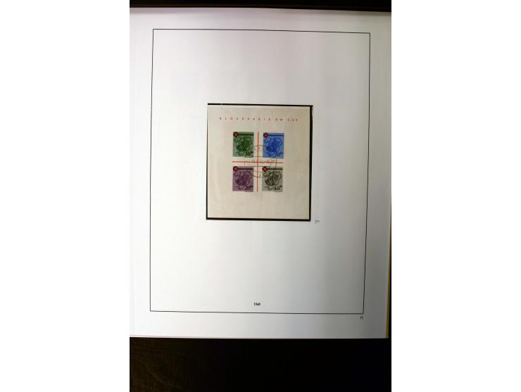 1945/49, gestempelte Sammlung mit KonstanzII doppelt sign. Schlegel BPP, alles Blocks (3 Fotoatteste und ein Fotobefund Strau