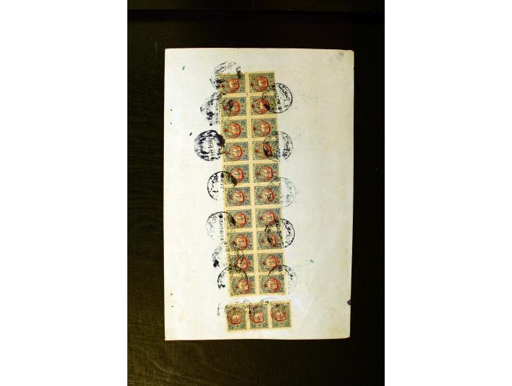 1945/49, gestempelte Sammlung mit KonstanzII doppelt sign. Schlegel BPP, alles Blocks (3 Fotoatteste und ein Fotobefund Strau