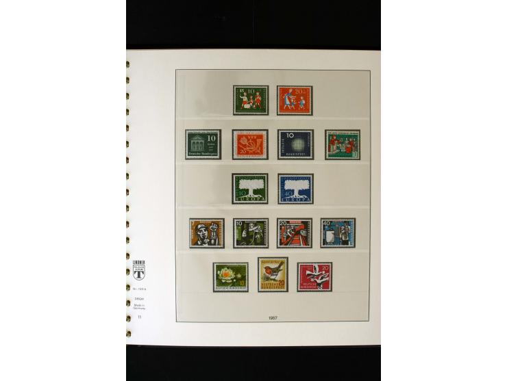 1949/2006, in den Hauptnummern bis 2002 komplette postfrische Sammlung, dazu 1994-2006 komplett in Zehnerbogen