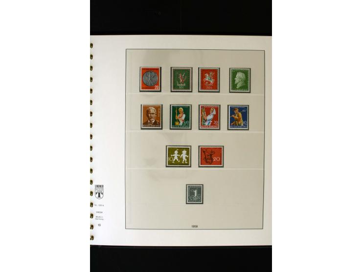 1949/2006, in den Hauptnummern bis 2002 komplette postfrische Sammlung, dazu 1994-2006 komplett in Zehnerbogen