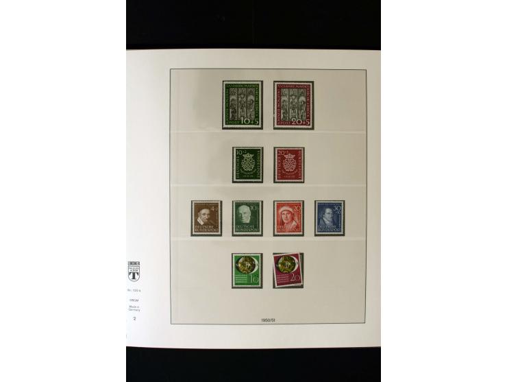 1949/2006, in den Hauptnummern bis 2002 komplette postfrische Sammlung, dazu 1994-2006 komplett in Zehnerbogen