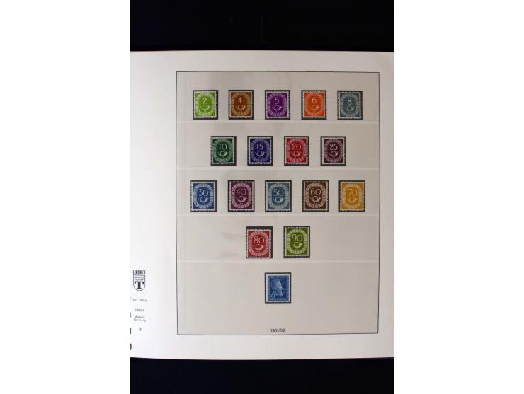 1949/2006, in den Hauptnummern bis 2002 komplette postfrische Sammlung, dazu 1994-2006 komplett in Zehnerbogen