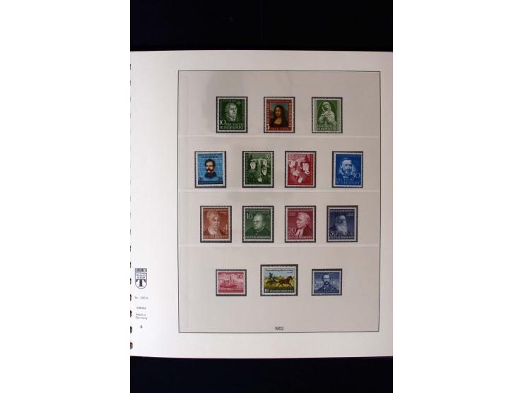 1949/2006, in den Hauptnummern bis 2002 komplette postfrische Sammlung, dazu 1994-2006 komplett in Zehnerbogen