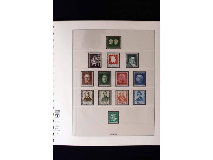 1949/2006, in den Hauptnummern bis 2002 komplette postfrische Sammlung, dazu 1994-2006 komplett in Zehnerbogen