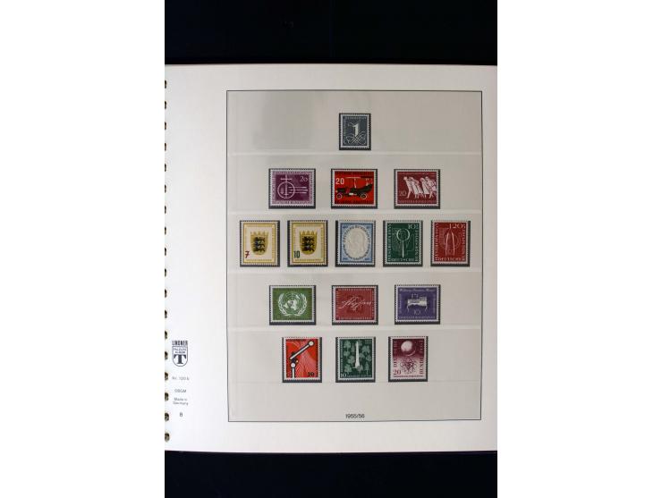 1949/2006, in den Hauptnummern bis 2002 komplette postfrische Sammlung, dazu 1994-2006 komplett in Zehnerbogen