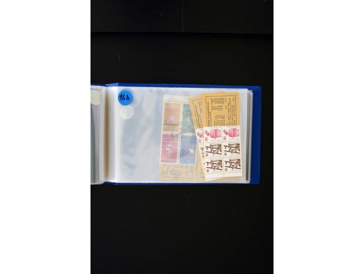 1949/2006, postfrische kpl. Sammlung, Posthorn und viele andere sign. Schlegel BPP, dazu Rollenmarken und Markenheftchen (u.a