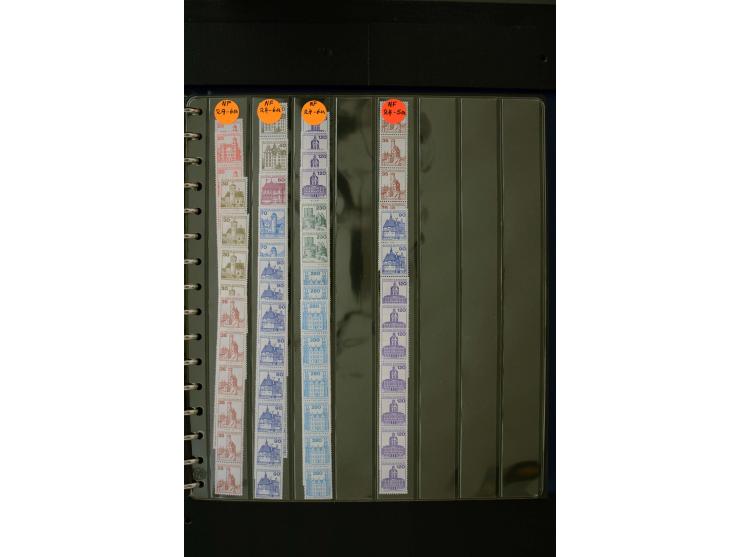 1949/2006, postfrische kpl. Sammlung, Posthorn und viele andere sign. Schlegel BPP, dazu Rollenmarken und Markenheftchen (u.a