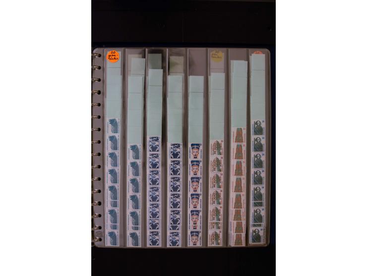 1949/2006, postfrische kpl. Sammlung, Posthorn und viele andere sign. Schlegel BPP, dazu Rollenmarken und Markenheftchen (u.a