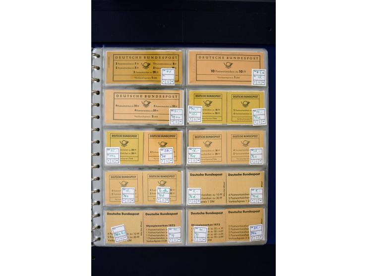 1949/2006, postfrische kpl. Sammlung, Posthorn und viele andere sign. Schlegel BPP, dazu Rollenmarken und Markenheftchen (u.a