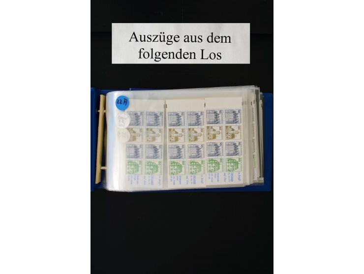 1949/2006, postfrische kpl. Sammlung, Posthorn und viele andere sign. Schlegel BPP, dazu Rollenmarken und Markenheftchen (u.a