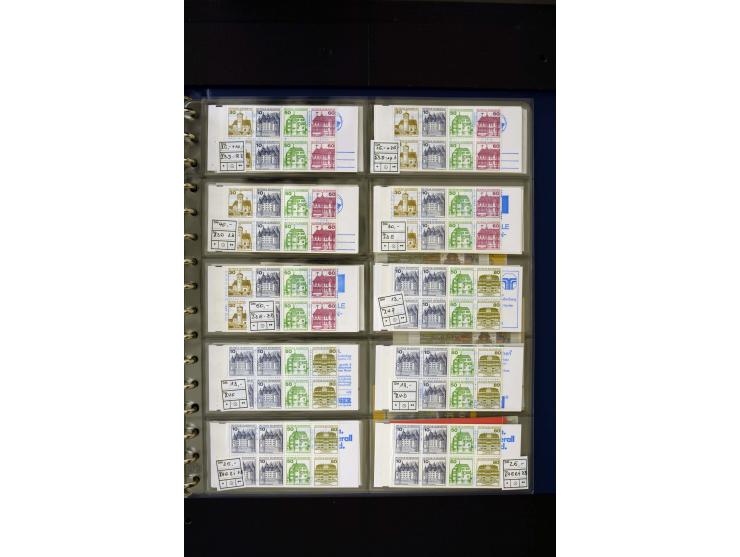 1949/2006, postfrische kpl. Sammlung, Posthorn und viele andere sign. Schlegel BPP, dazu Rollenmarken und Markenheftchen (u.a