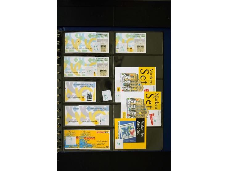 1949/2006, postfrische kpl. Sammlung, Posthorn und viele andere sign. Schlegel BPP, dazu Rollenmarken und Markenheftchen (u.a