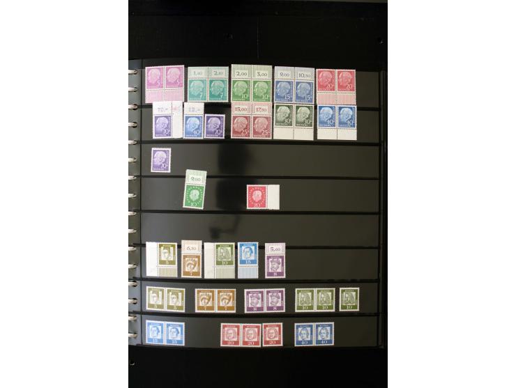 1949/2006, postfrische kpl. Sammlung, Posthorn und viele andere sign. Schlegel BPP, dazu Rollenmarken und Markenheftchen (u.a