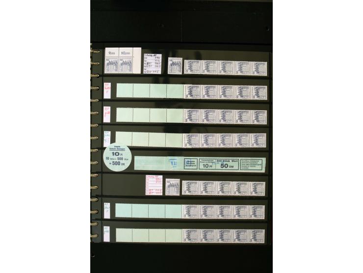 1949/2006, postfrische kpl. Sammlung, Posthorn und viele andere sign. Schlegel BPP, dazu Rollenmarken und Markenheftchen (u.a