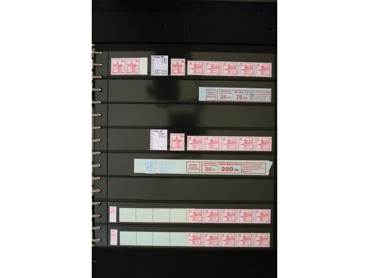 1949/2006, postfrische kpl. Sammlung, Posthorn und viele andere sign. Schlegel BPP, dazu Rollenmarken und Markenheftchen (u.a