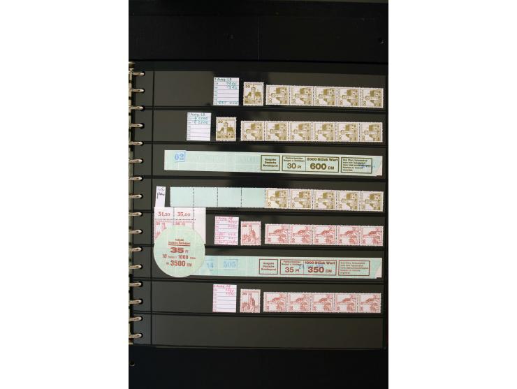 1949/2006, postfrische kpl. Sammlung, Posthorn und viele andere sign. Schlegel BPP, dazu Rollenmarken und Markenheftchen (u.a