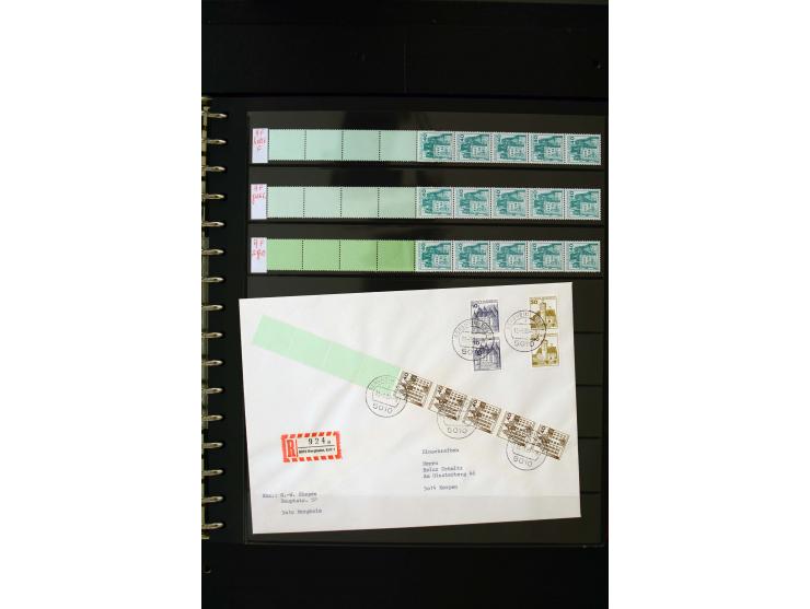 1949/2006, postfrische kpl. Sammlung, Posthorn und viele andere sign. Schlegel BPP, dazu Rollenmarken und Markenheftchen (u.a