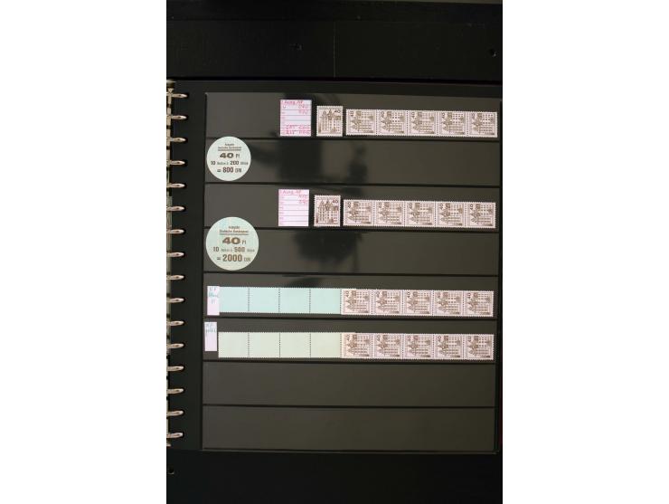 1949/2006, postfrische kpl. Sammlung, Posthorn und viele andere sign. Schlegel BPP, dazu Rollenmarken und Markenheftchen (u.a
