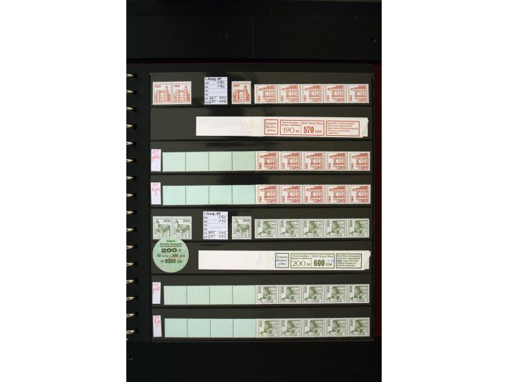 1949/2006, postfrische kpl. Sammlung, Posthorn und viele andere sign. Schlegel BPP, dazu Rollenmarken und Markenheftchen (u.a