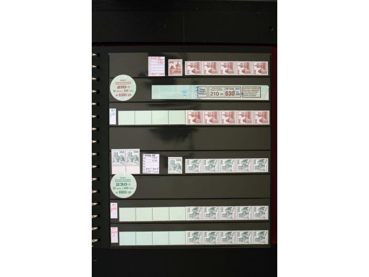 1949/2006, postfrische kpl. Sammlung, Posthorn und viele andere sign. Schlegel BPP, dazu Rollenmarken und Markenheftchen (u.a