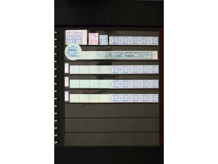 1949/2006, postfrische kpl. Sammlung, Posthorn und viele andere sign. Schlegel BPP, dazu Rollenmarken und Markenheftchen (u.a