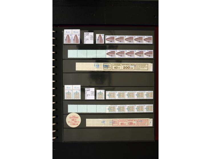 1949/2006, postfrische kpl. Sammlung, Posthorn und viele andere sign. Schlegel BPP, dazu Rollenmarken und Markenheftchen (u.a