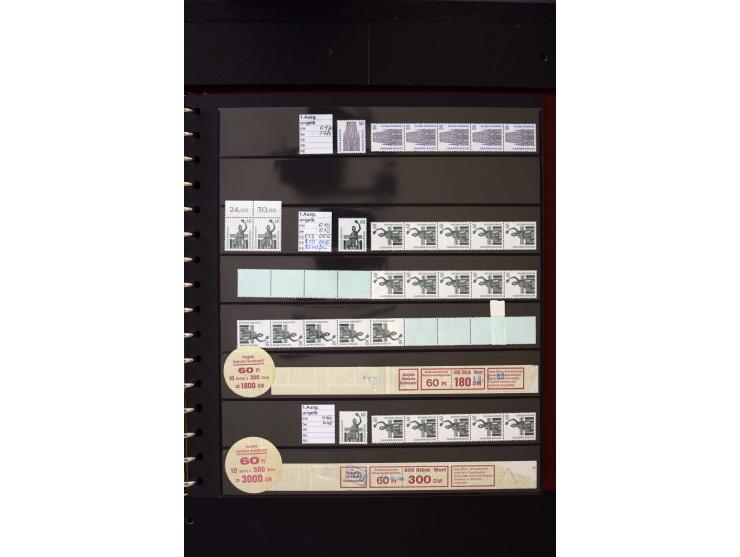 1949/2006, postfrische kpl. Sammlung, Posthorn und viele andere sign. Schlegel BPP, dazu Rollenmarken und Markenheftchen (u.a