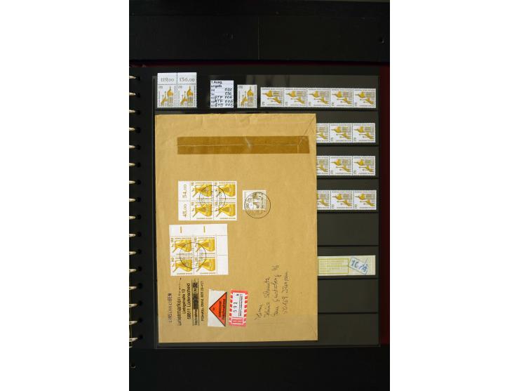 1949/2006, postfrische kpl. Sammlung, Posthorn und viele andere sign. Schlegel BPP, dazu Rollenmarken und Markenheftchen (u.a