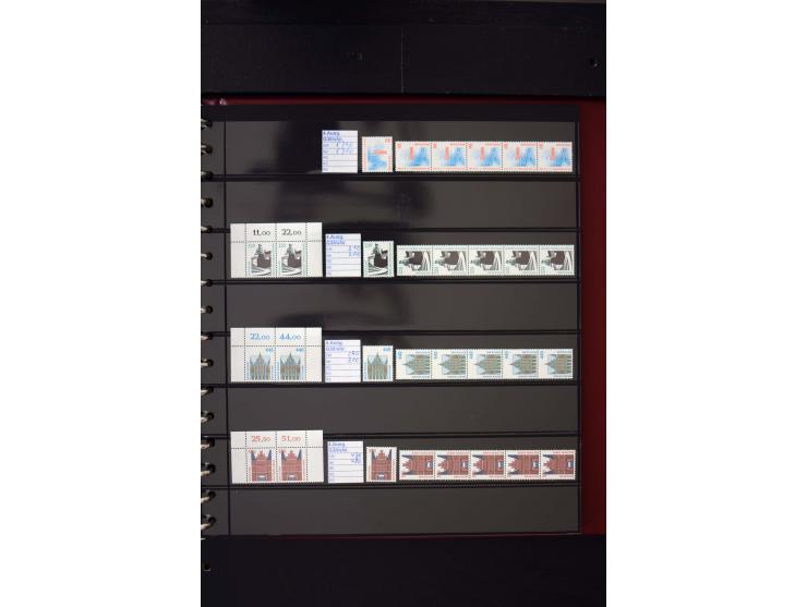 1949/2006, postfrische kpl. Sammlung, Posthorn und viele andere sign. Schlegel BPP, dazu Rollenmarken und Markenheftchen (u.a