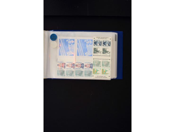 1949/2006, postfrische kpl. Sammlung, Posthorn und viele andere sign. Schlegel BPP, dazu Rollenmarken und Markenheftchen (u.a