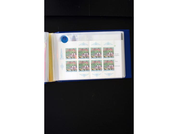 1949/2006, postfrische kpl. Sammlung, Posthorn und viele andere sign. Schlegel BPP, dazu Rollenmarken und Markenheftchen (u.a