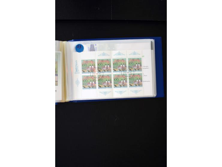1949/2006, postfrische kpl. Sammlung, Posthorn und viele andere sign. Schlegel BPP, dazu Rollenmarken und Markenheftchen (u.a