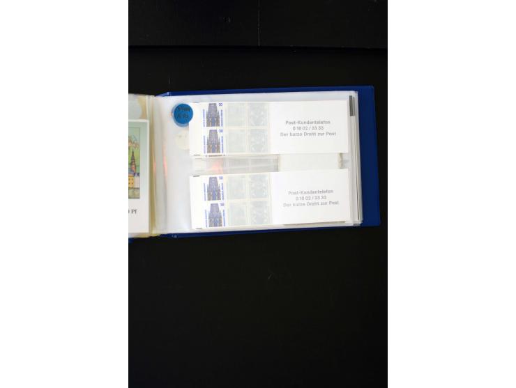 1949/2006, postfrische kpl. Sammlung, Posthorn und viele andere sign. Schlegel BPP, dazu Rollenmarken und Markenheftchen (u.a