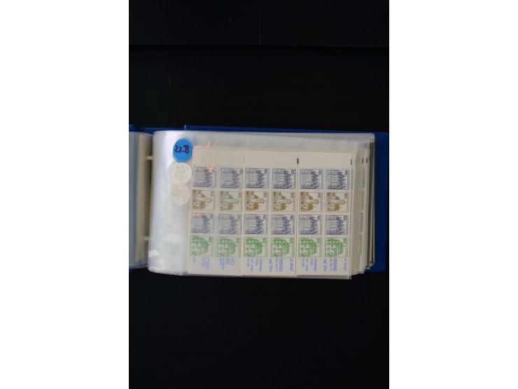1949/2006, postfrische kpl. Sammlung, Posthorn und viele andere sign. Schlegel BPP, dazu Rollenmarken und Markenheftchen (u.a