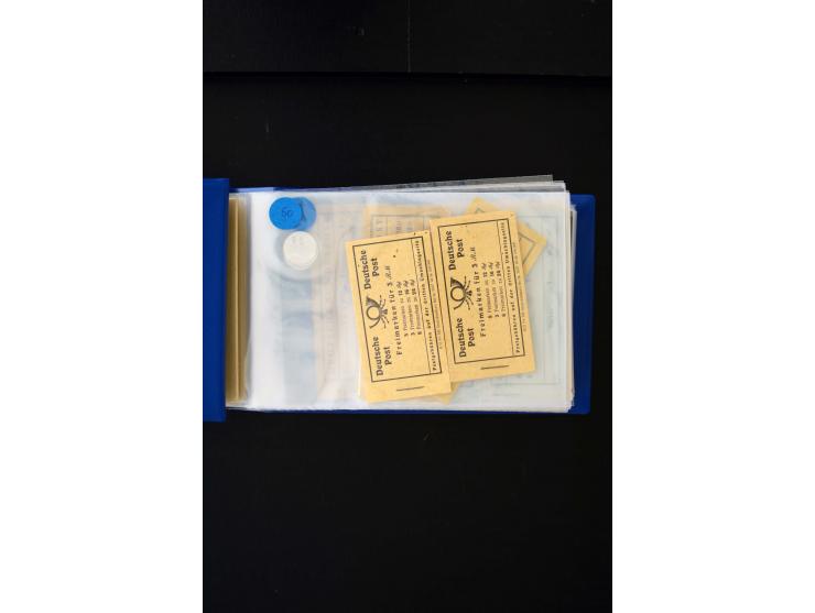 1949/2006, postfrische kpl. Sammlung, Posthorn und viele andere sign. Schlegel BPP, dazu Rollenmarken und Markenheftchen (u.a
