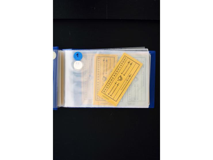 1949/2006, postfrische kpl. Sammlung, Posthorn und viele andere sign. Schlegel BPP, dazu Rollenmarken und Markenheftchen (u.a