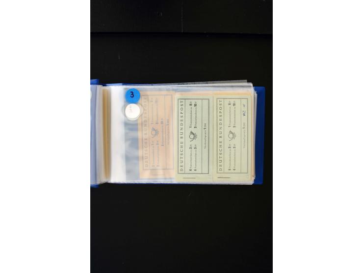 1949/2006, postfrische kpl. Sammlung, Posthorn und viele andere sign. Schlegel BPP, dazu Rollenmarken und Markenheftchen (u.a